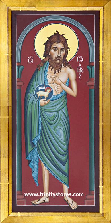 Jun 25 - St. John the Baptist icon by Br. Robert Lentz, OFM. - trinitystores