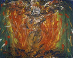 Eagle in Fire That Does Not Burn