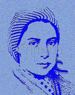 St. Bernadette of Lourdes - In Blue