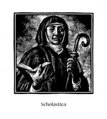 St. Scholastica by J. Lonneman