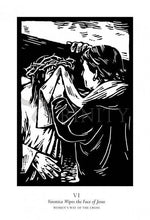 Women's Stations of the Cross 06 - St. Veronica Wipes the Face of Jesus
