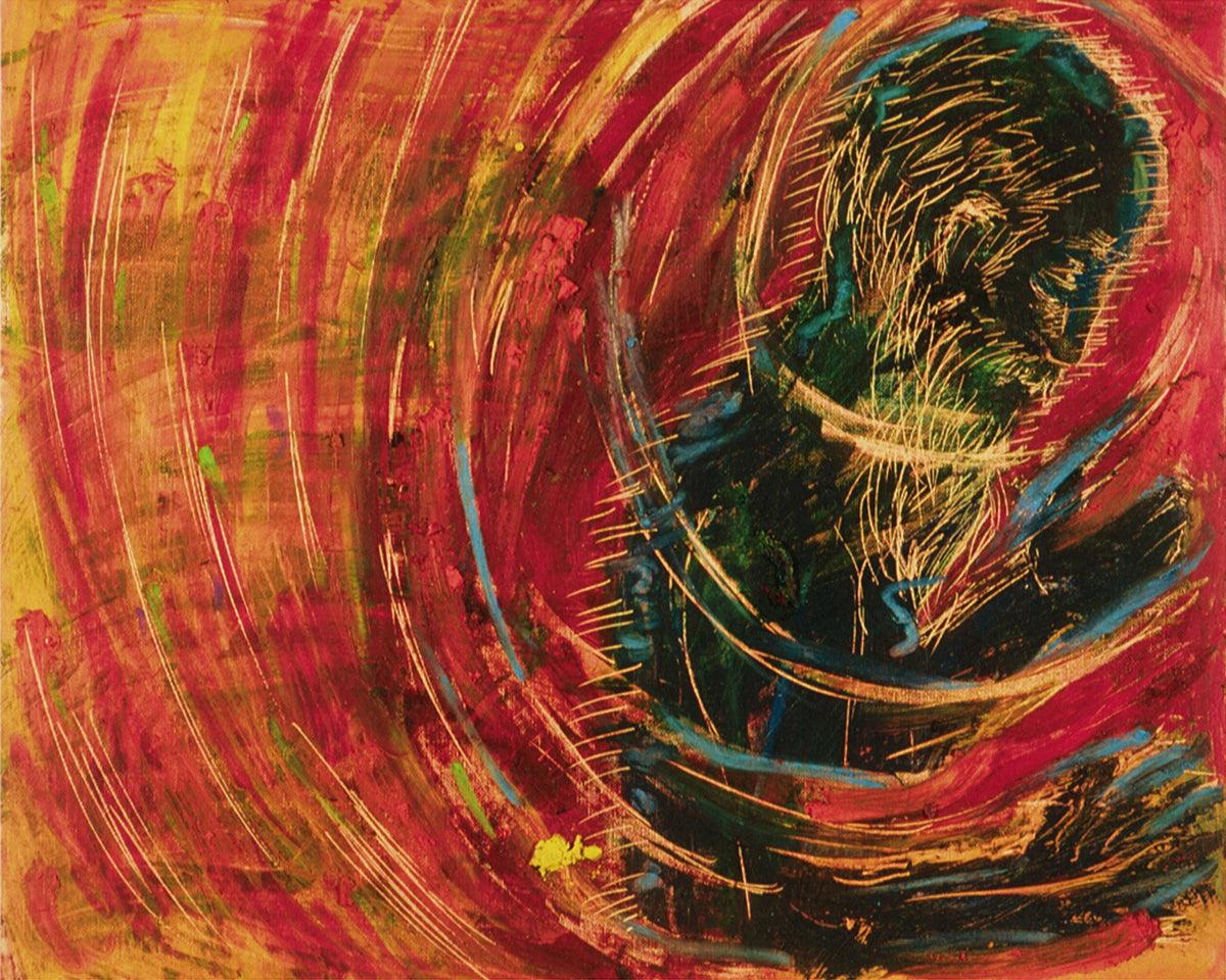 Wall Frame Espresso - Call To Prayer by Fr. Bob Gilroy, SJ - Trinity Stores