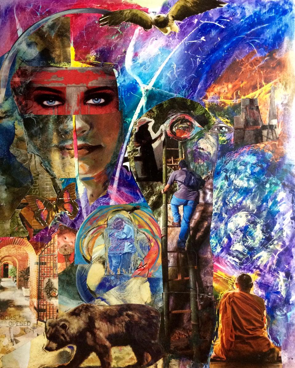 Wall Frame Espresso - Doors Will Be Opened by Fr. Bob Gilroy, SJ - Trinity Stores