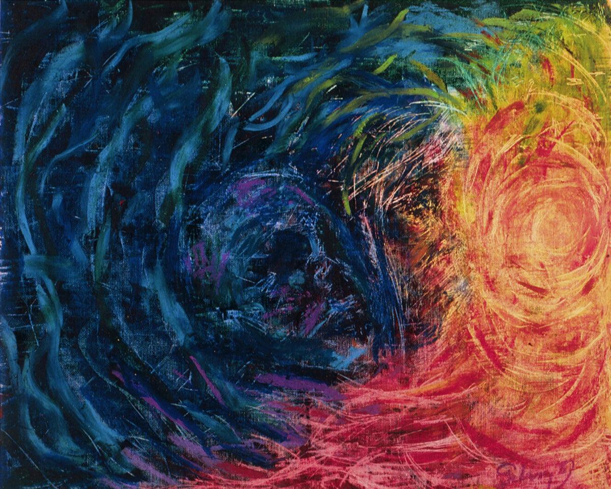 Wall Frame Espresso - Light That Leads The Way by Fr. Bob Gilroy, SJ - Trinity Stores