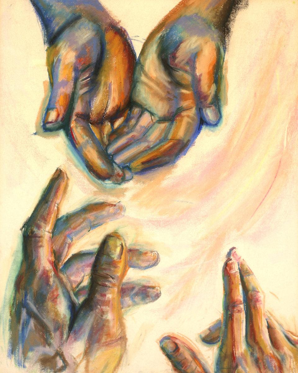 Wall Frame Espresso - Take and Receive by Fr. Bob Gilroy, SJ - Trinity Stores