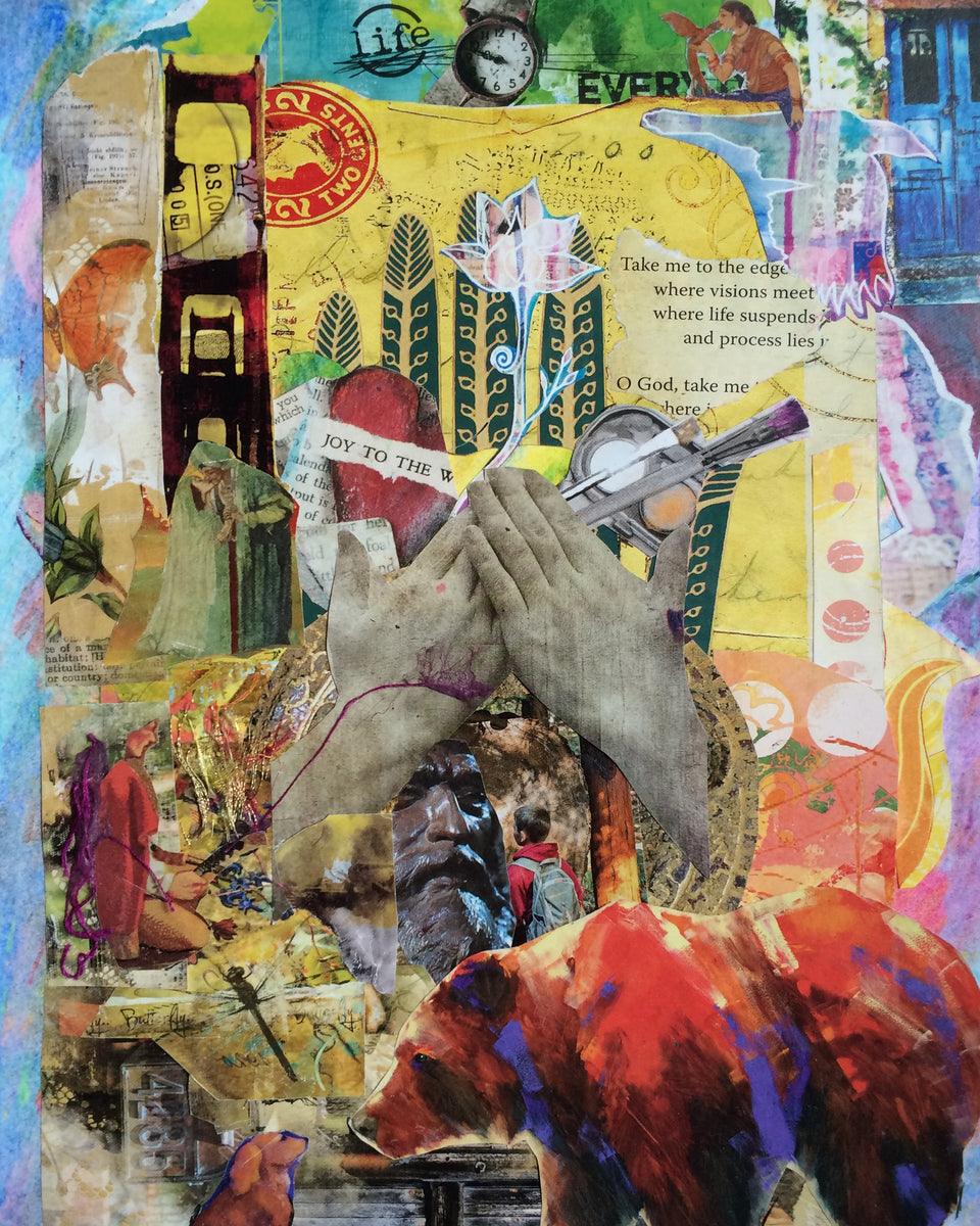 Wall Frame Espresso - Take Me to the Edge by Fr. Bob Gilroy, SJ - Trinity Stores