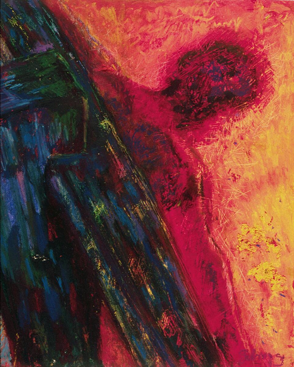 Wall Frame Espresso - View From Above by Fr. Bob Gilroy, SJ - Trinity Stores