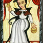 Wall Frame Black, Matted - Holy Child of Atocha by Br. Arturo Olivas, OFS - Trinity Stores