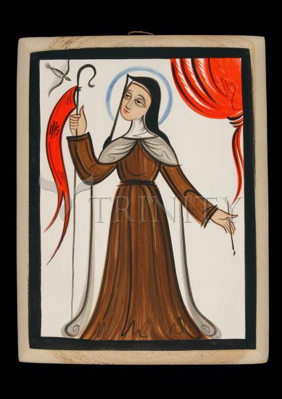 Acrylic Print - St. Teresa of Avila by Br. Arturo Olivas, OFM - Trinity Stores