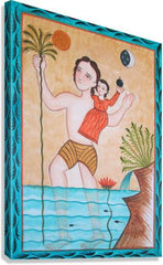 Canvas Print - St. Christopher by A. Olivas