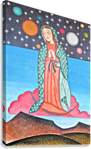 Canvas Print - Our Lady of the Cosmos by Br. Arturo Olivas, OFM - Trinity Stores