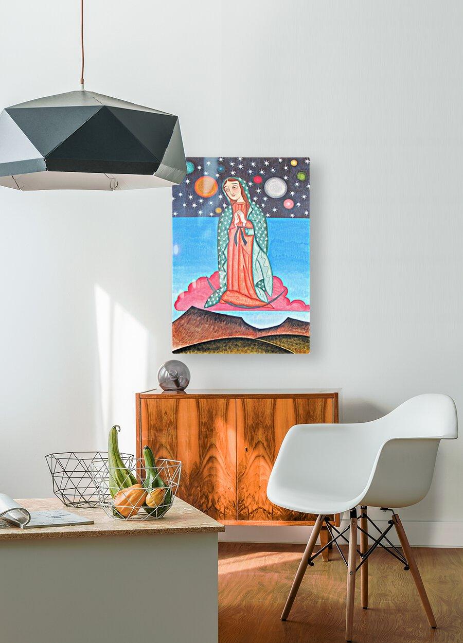 Metal Print - Our Lady of the Cosmos by Br. Arturo Olivas, OFS - Trinity Stores