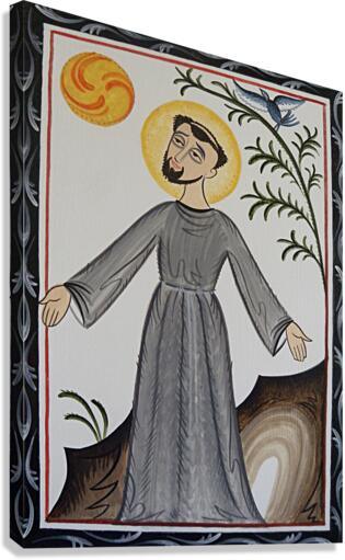 Canvas Print - St. Francis of Assisi by Br. Arturo Olivas, OFM - Trinity Stores