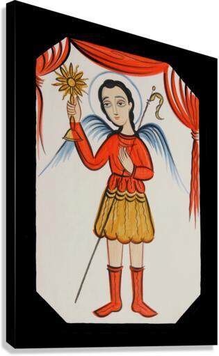 Canvas Print - St. Gabriel Archangel by Br. Arturo Olivas, OFS - Trinity Stores