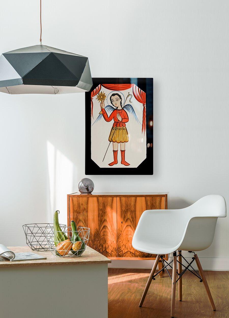 Acrylic Print - St. Gabriel Archangel by Br. Arturo Olivas, OFS - Trinity Stores