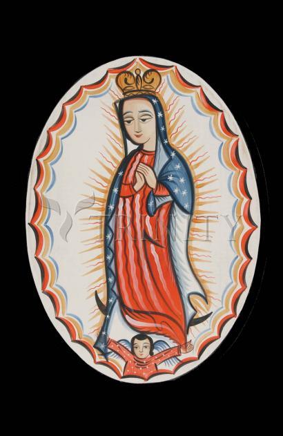 Metal Print - Our Lady of Guadalupe by Br. Arturo Olivas, OFM - Trinity Stores