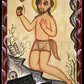 Wall Frame Espresso, Matted - St. Jerome by Br. Arturo Olivas, OFS - Trinity Stores