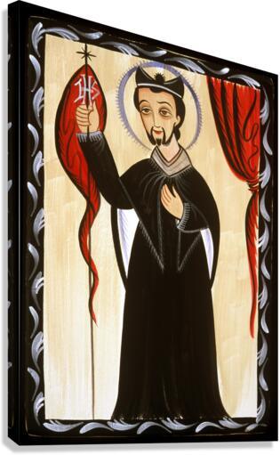 Canvas Print - St. Ignatius Loyola by Br. Arturo Olivas, OFM - Trinity Stores