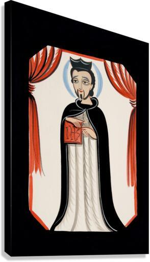 Canvas Print - St. Ignatius Loyola by Br. Arturo Olivas, OFS - Trinity Stores