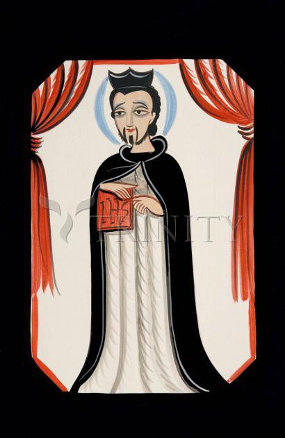 Acrylic Print - St. Ignatius Loyola by Br. Arturo Olivas, OFS - Trinity Stores