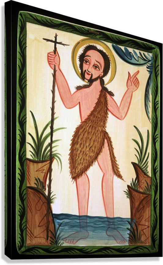 Canvas Print - St. John the Baptist by A. Olivas