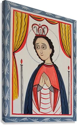 Canvas Print - Our Lady of San Juan de los Lagos by Br. Arturo Olivas, OFS - Trinity Stores