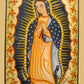 Wall Frame Espresso, Matted - Our Lady of Guadalupe by Br. Arturo Olivas, OFS - Trinity Stores