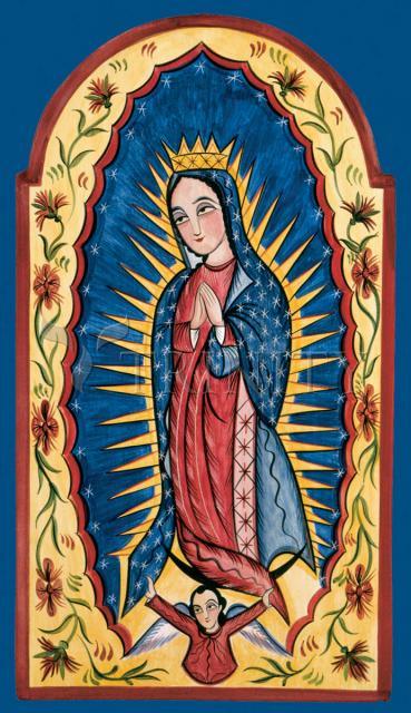 Metal Print - Our Lady of Guadalupe by Br. Arturo Olivas, OFM - Trinity Stores