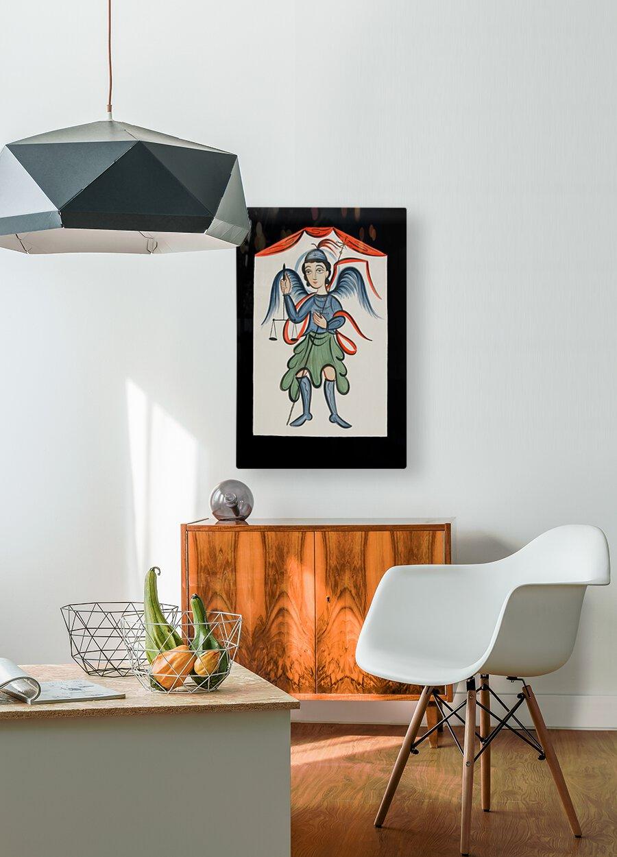 Acrylic Print - St. Michael Archangel by Br. Arturo Olivas, OFS - Trinity Stores