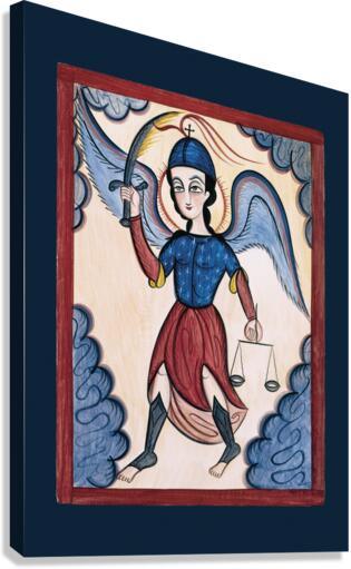 Canvas Print - St. Michael Archangel by Br. Arturo Olivas, OFM - Trinity Stores