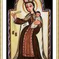Wall Frame Gold, Matted - Our Lady of Mt. Carmel by Br. Arturo Olivas, OFS - Trinity Stores