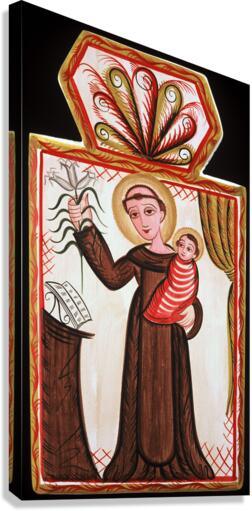 Canvas Print - St. Anthony of Padua by Br. Arturo Olivas, OFM - Trinity Stores