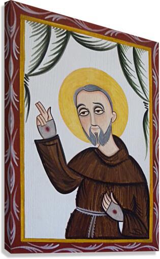 Canvas Print - St. Padre Pio by Br. Arturo Olivas, OFM - Trinity Stores