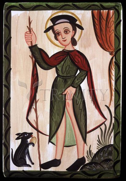 Acrylic Print - St. Roch by Br. Arturo Olivas, OFS - Trinity Stores