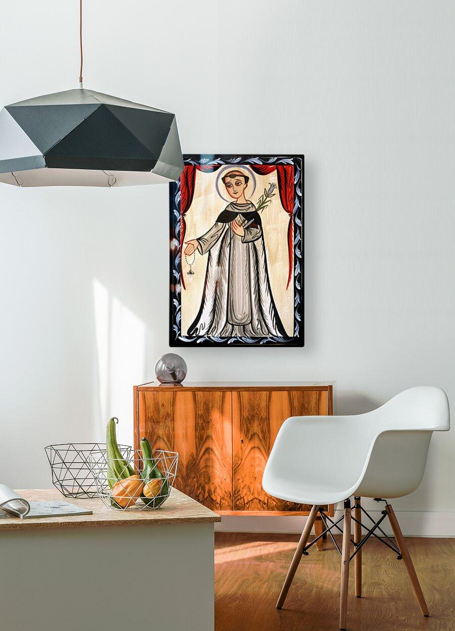 Metal Print - St. Dominic by Br. Arturo Olivas, OFS - Trinity Stores