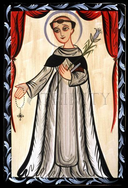 Acrylic Print - St. Dominic by Br. Arturo Olivas, OFS - Trinity Stores