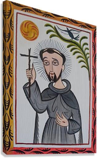 Canvas Print - St. Francis of Assisi by Br. Arturo Olivas, OFS - Trinity Stores