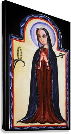 Canvas Print - Mater Dolorosa - Mother of Sorrows by Br. Arturo Olivas, OFM - Trinity Stores