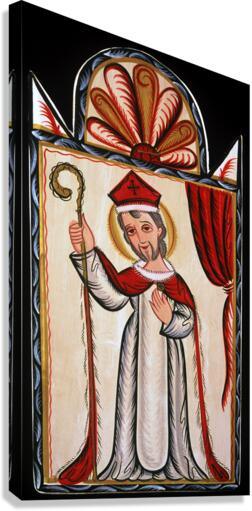 Canvas Print - St. Nicholas by Br. Arturo Olivas, OFM - Trinity Stores