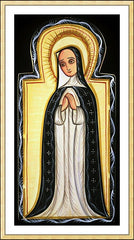 Wall Frame Gold - Our Lady of Solitude by A. Olivas