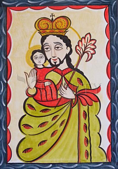 Acrylic Print - St. Joseph by Br. Arturo Olivas, OFS - Trinity Stores