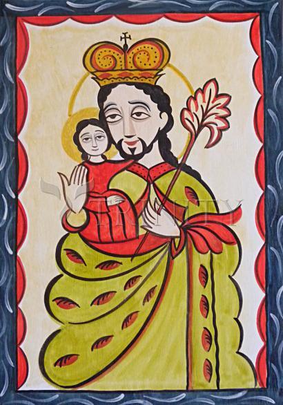 Canvas Print - St. Joseph by Br. Arturo Olivas, OFS - Trinity Stores