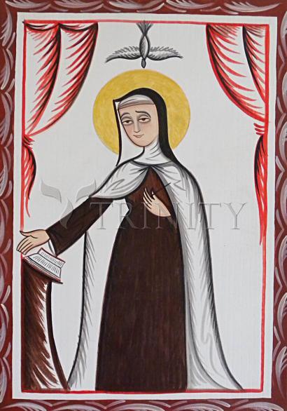 Acrylic Print - St. Teresa of Avila by Br. Arturo Olivas, OFM - Trinity Stores