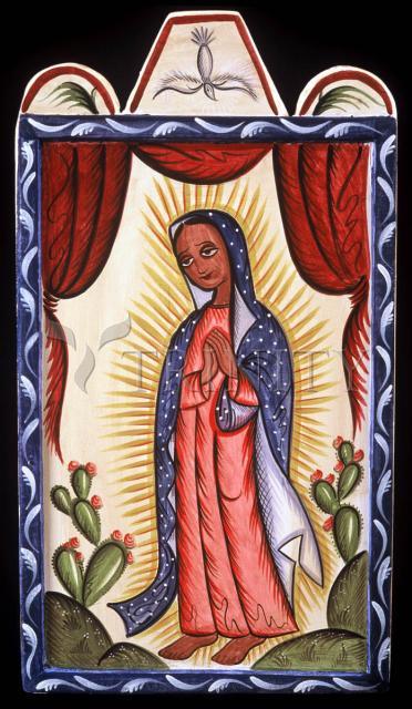 Metal Print - Our Lady of Guadalupe by Br. Arturo Olivas, OFS - Trinity Stores