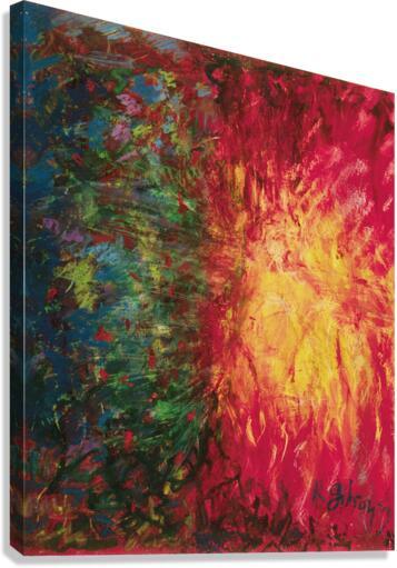 Canvas Print - Crucifixion by Fr. Bob Gilroy, SJ - Trinity Stores