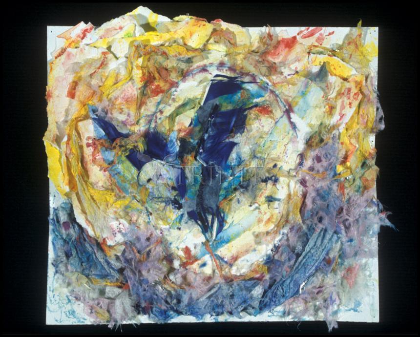 Canvas Print - Eagle with Pipe Over Water by Fr. Bob Gilroy, SJ - Trinity Stores