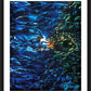 Wall Frame Black, Matted - Fish Fossil by Fr. Bob Gilroy, SJ - Trinity Stores
