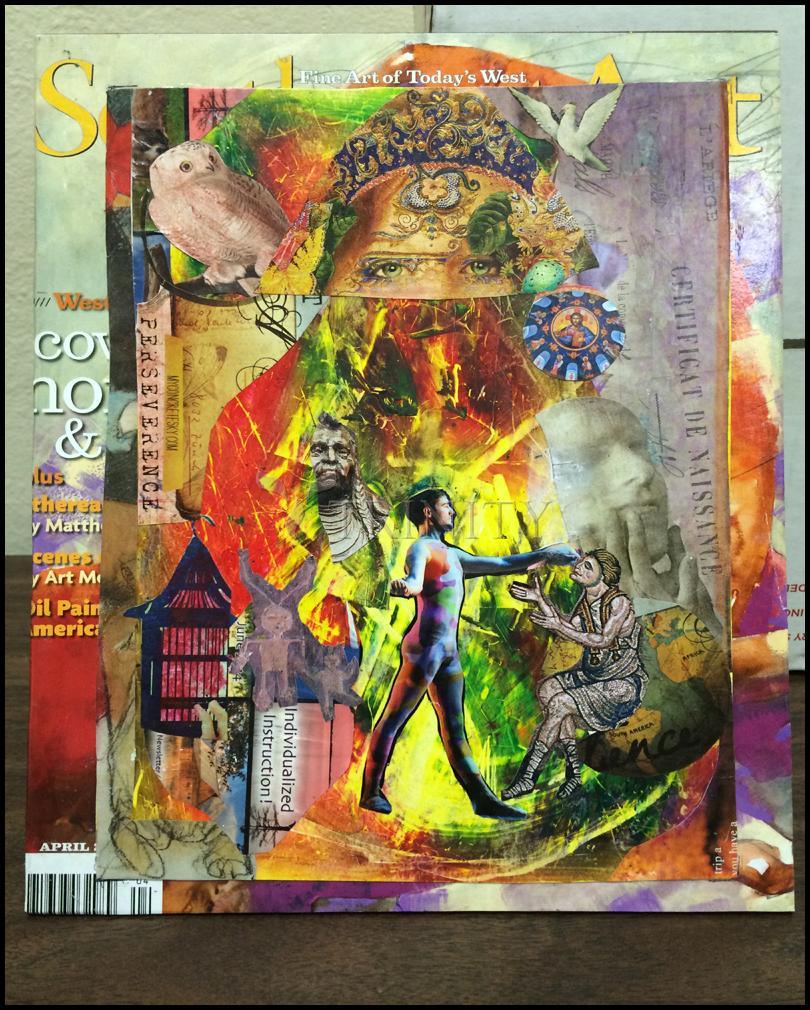 Canvas Print - Healing the Lame by Fr. Bob Gilroy, SJ - Trinity Stores