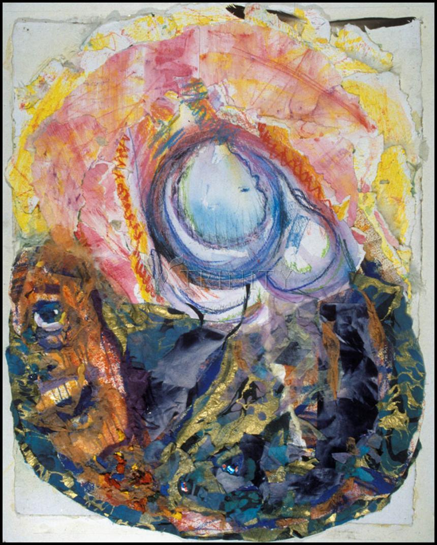 Wall Frame Black, Matted - Inside the Empty Tomb by Fr. Bob Gilroy, SJ - Trinity Stores