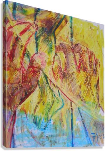 Canvas Print - Reaching Through the Veil by Fr. Bob Gilroy, SJ - Trinity Stores